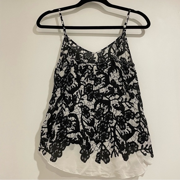 Wilfred 100% Silk Lace Print Camisole - Picture 2 of 3